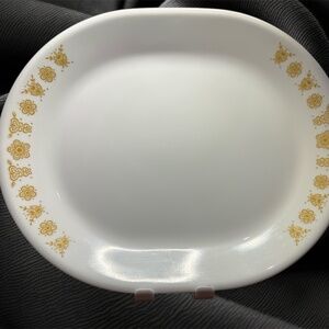 Vintage Corelle 12” Butterfly Gold Serving Platter